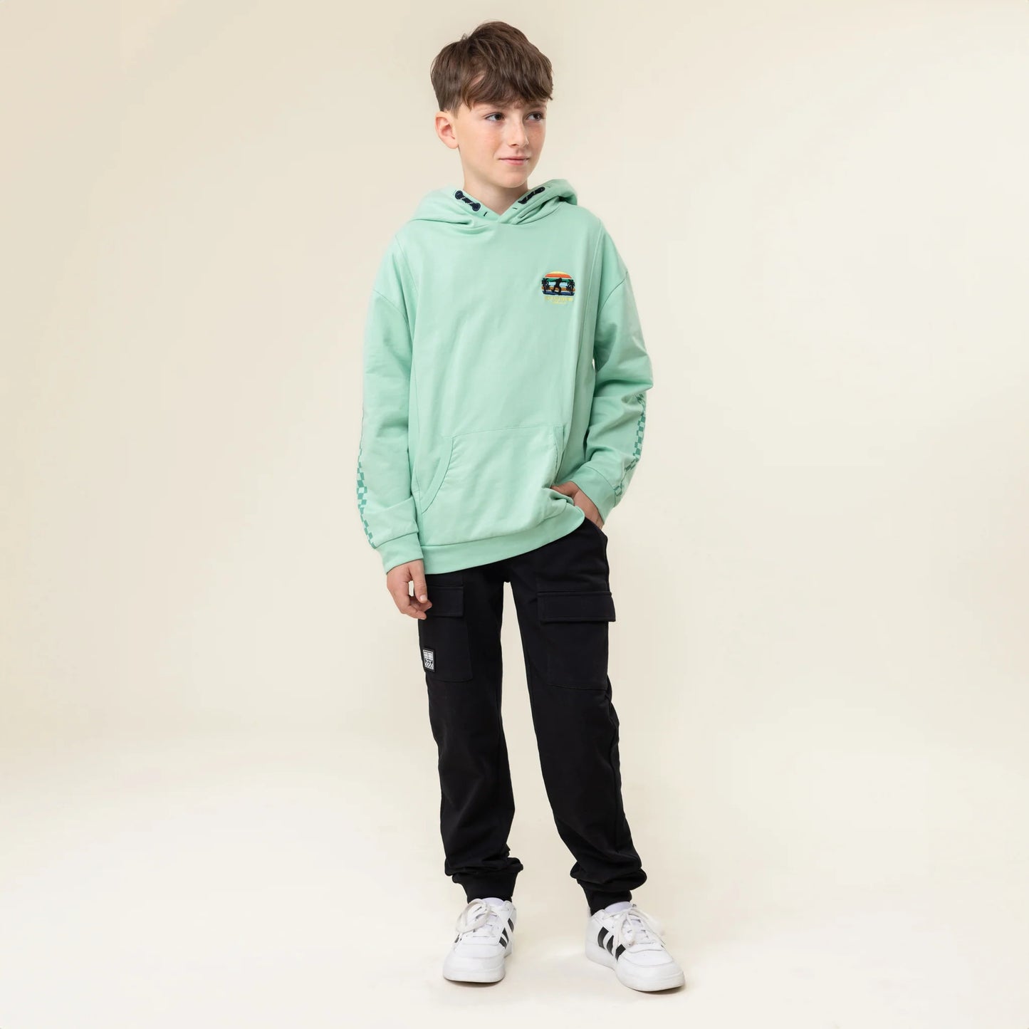 Nano - 360 Degrees Hooded Sweatshirt- Green