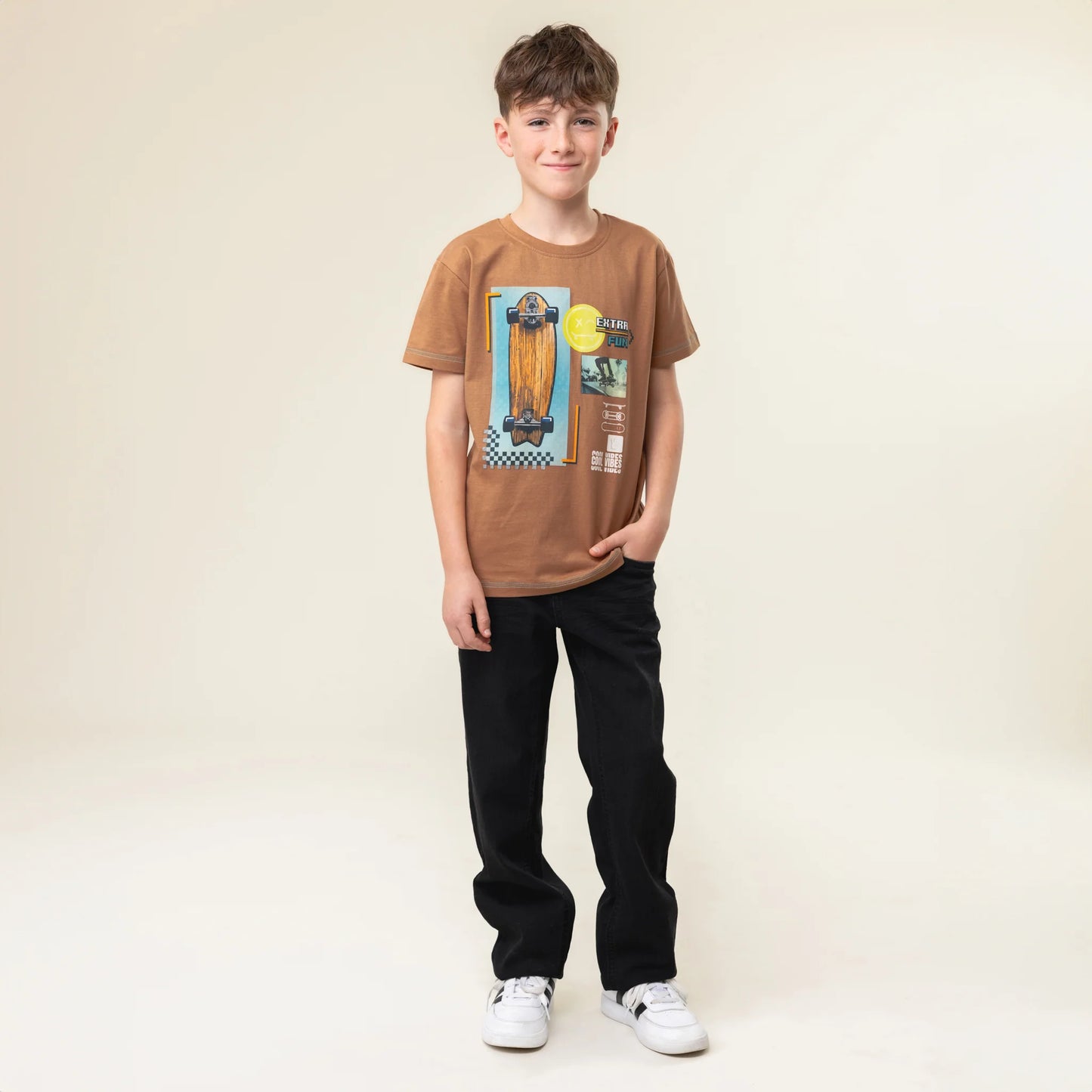 Nano - 360 Degrees T-Shirt - Brown