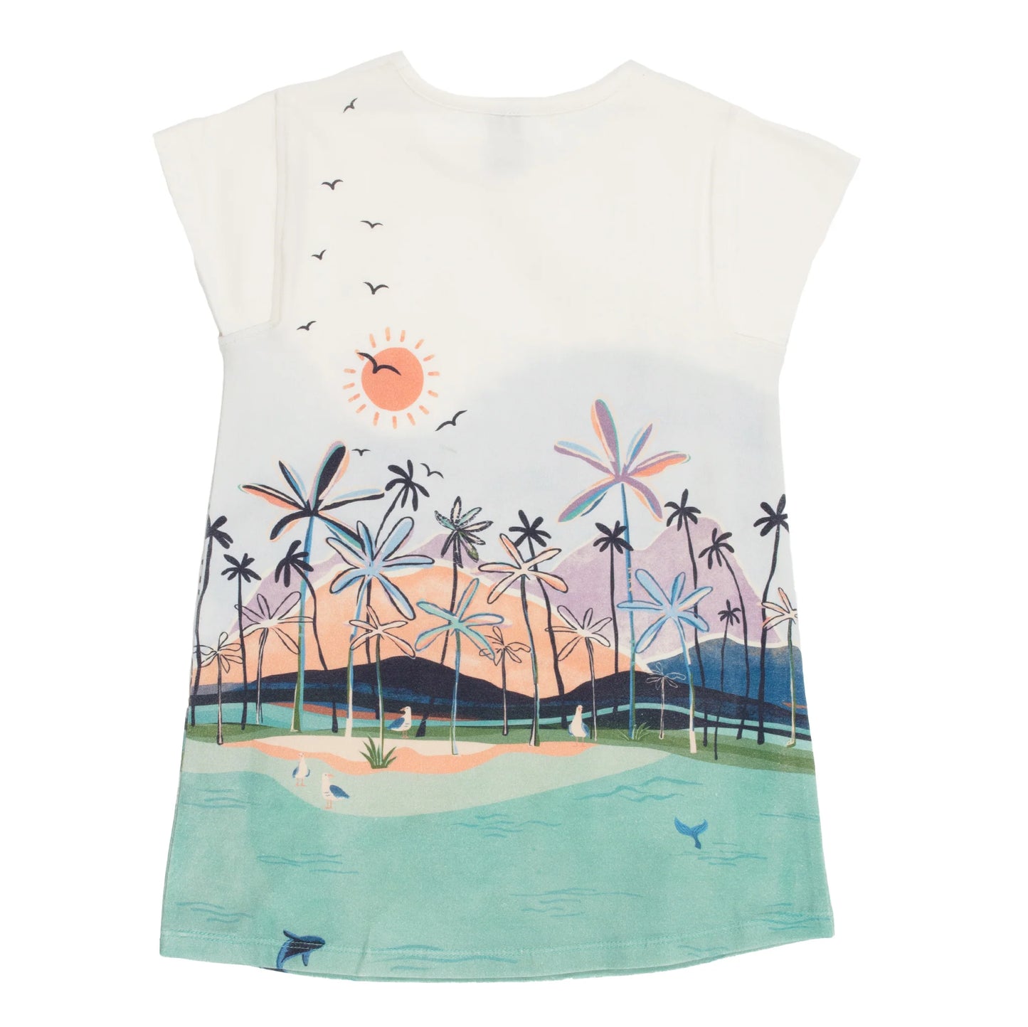 Nano - Vacation in Malibu Tunic - Ivory