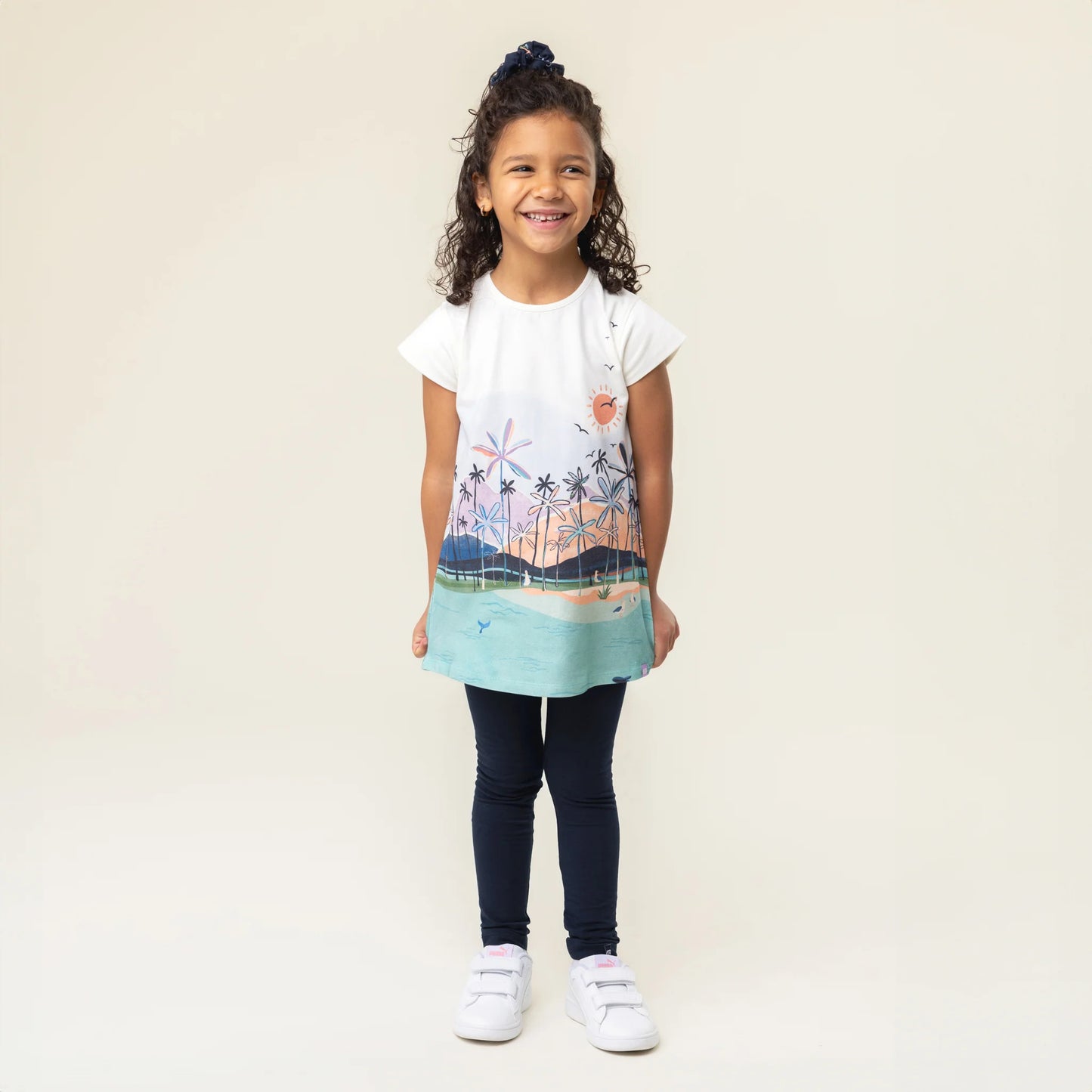 Nano - Vacation in Malibu Tunic - Ivory