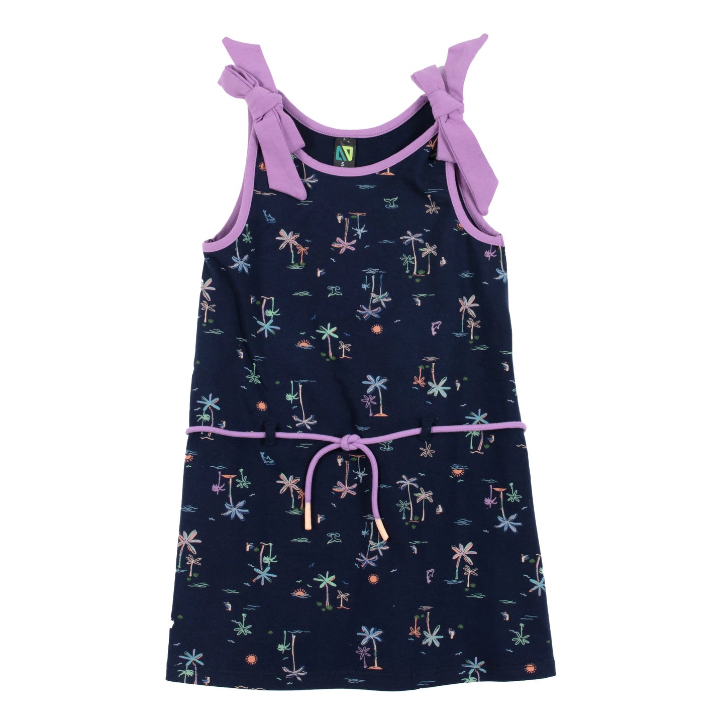 Nano - Vacation in Malibu Tunic - Navy