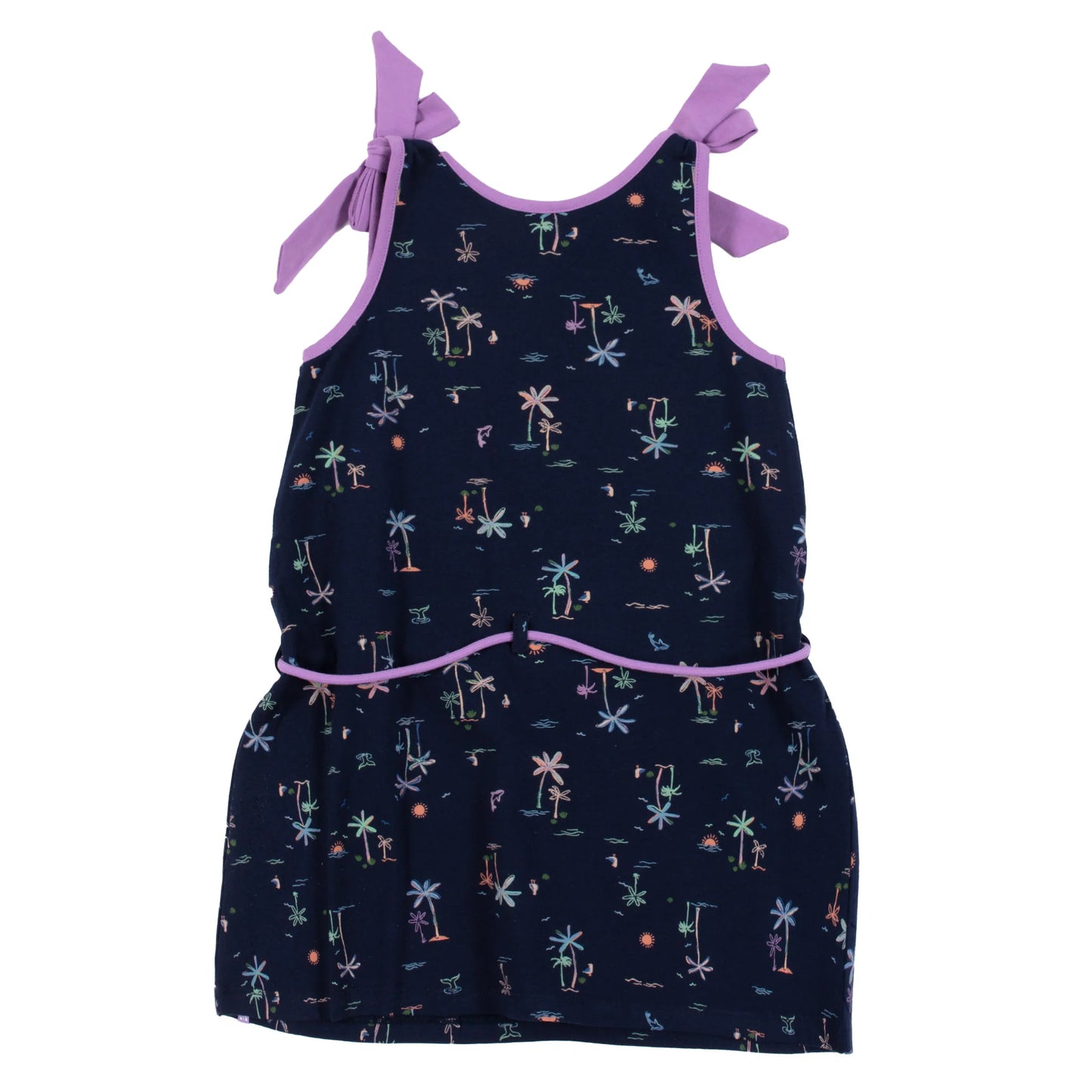 Nano - Vacation in Malibu Tunic - Navy