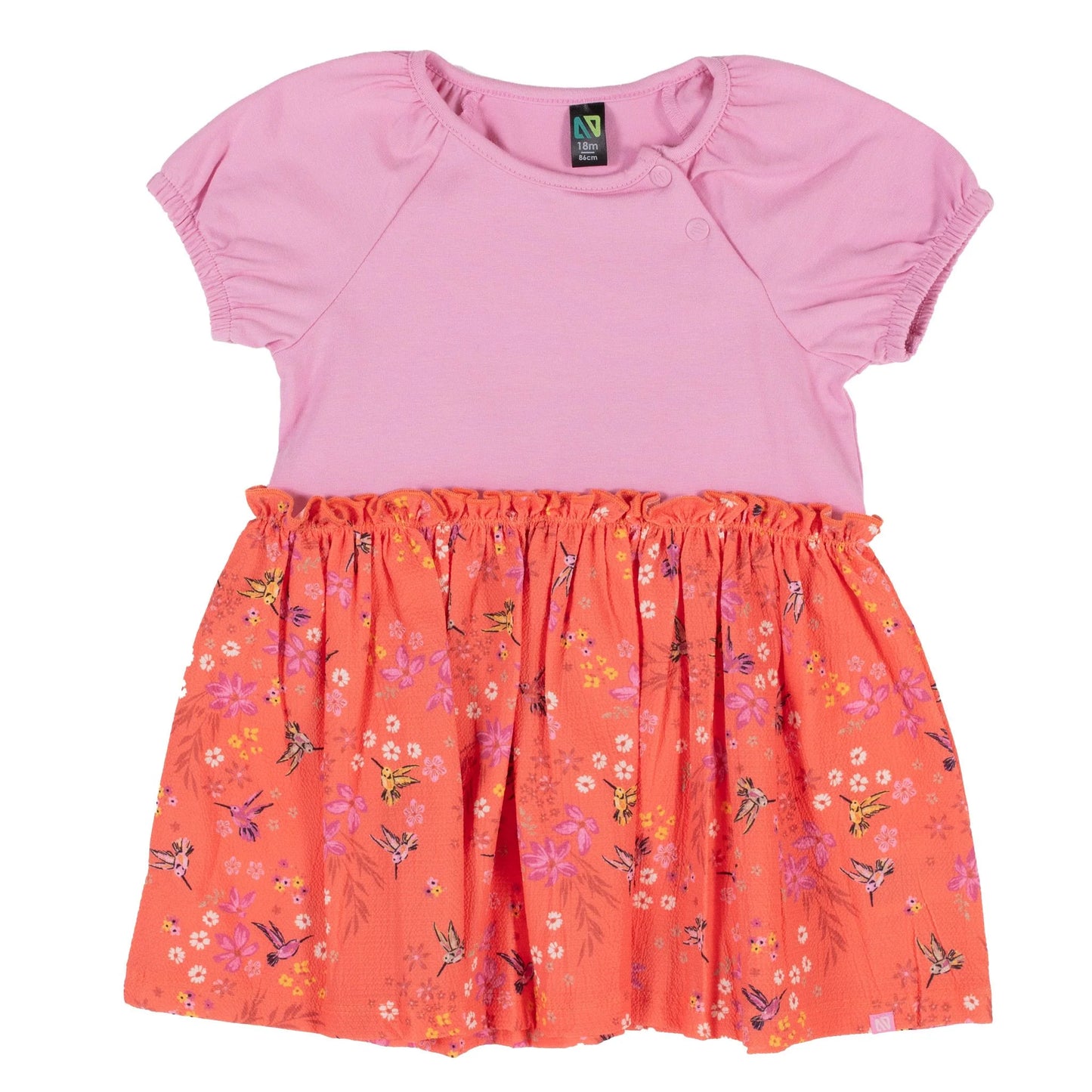 Nano - Small Miracle 2pc Dress Set - Pink