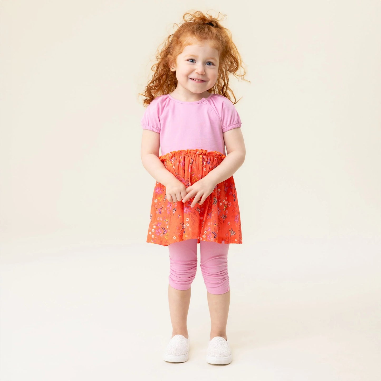 Nano - Small Miracle 2pc Dress Set - Pink