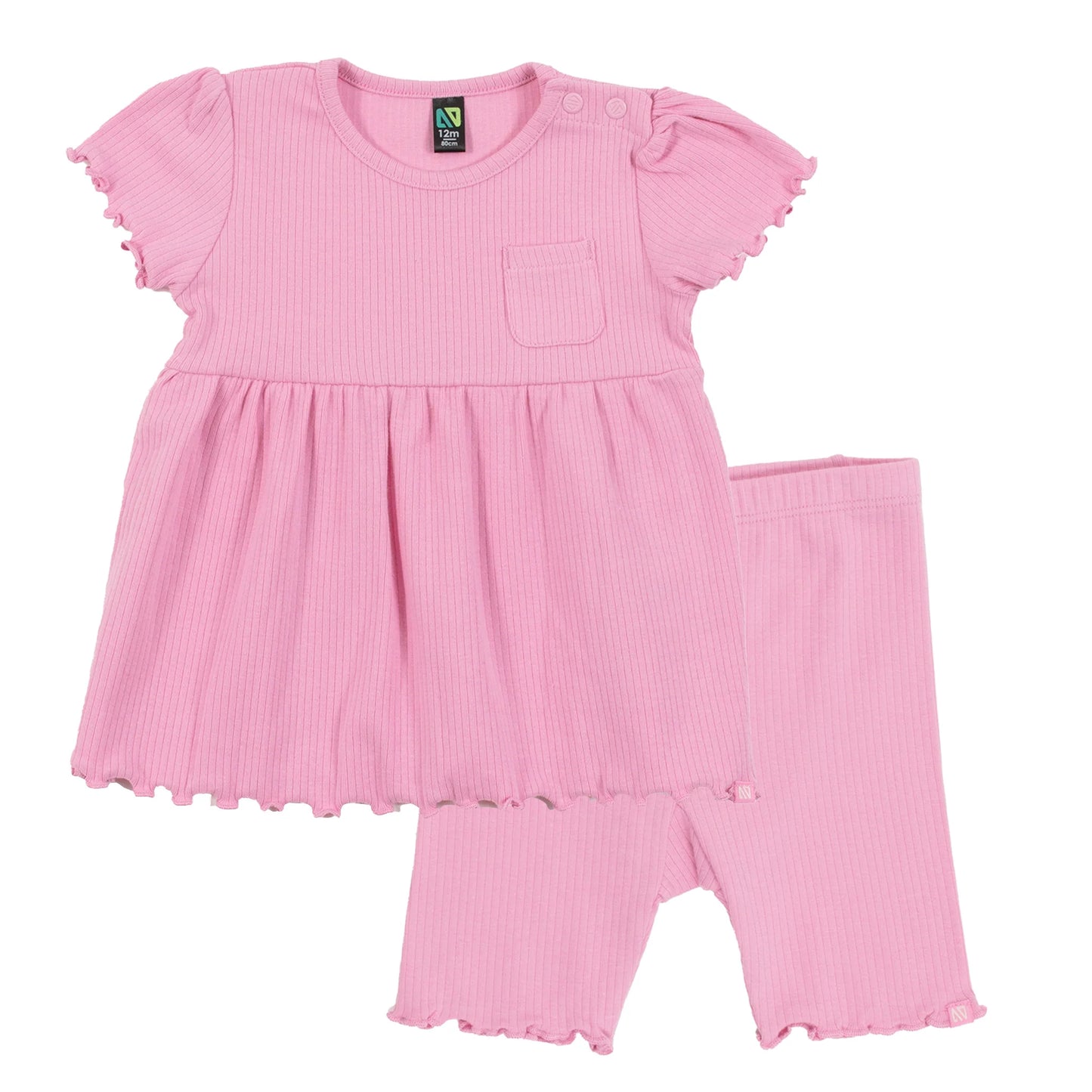 Nano - Small Miracle 2pc Short Set - Pink