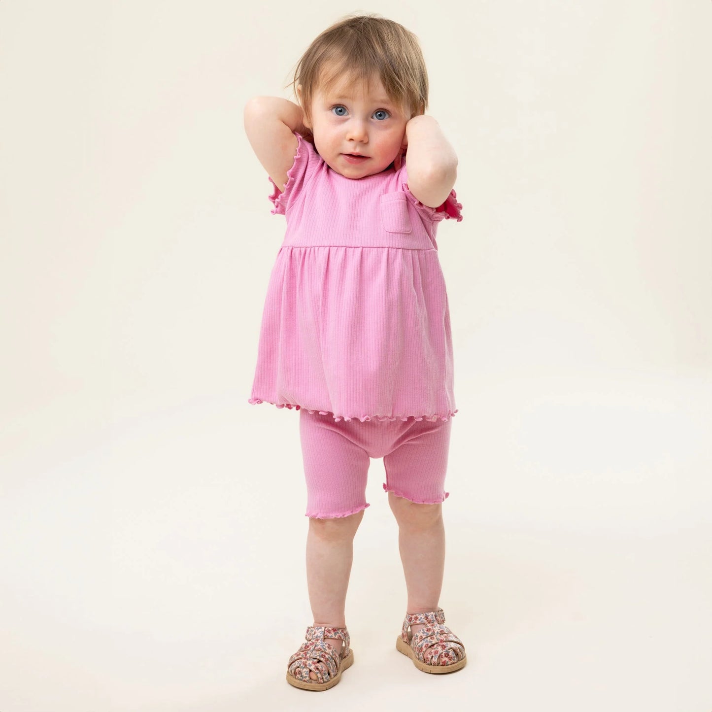 Nano - Small Miracle 2pc Short Set - Pink