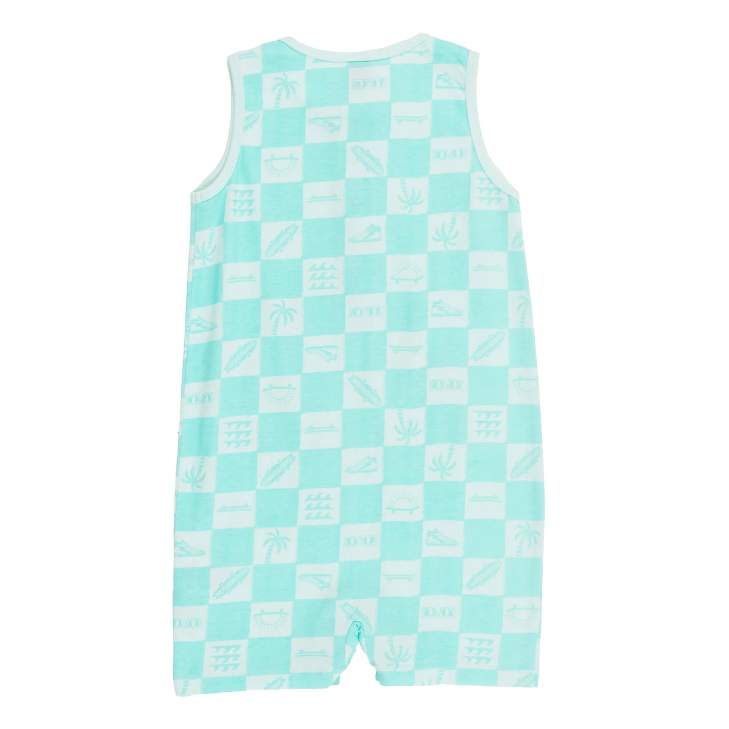 Nano - Skate Park Romper - Turquoise