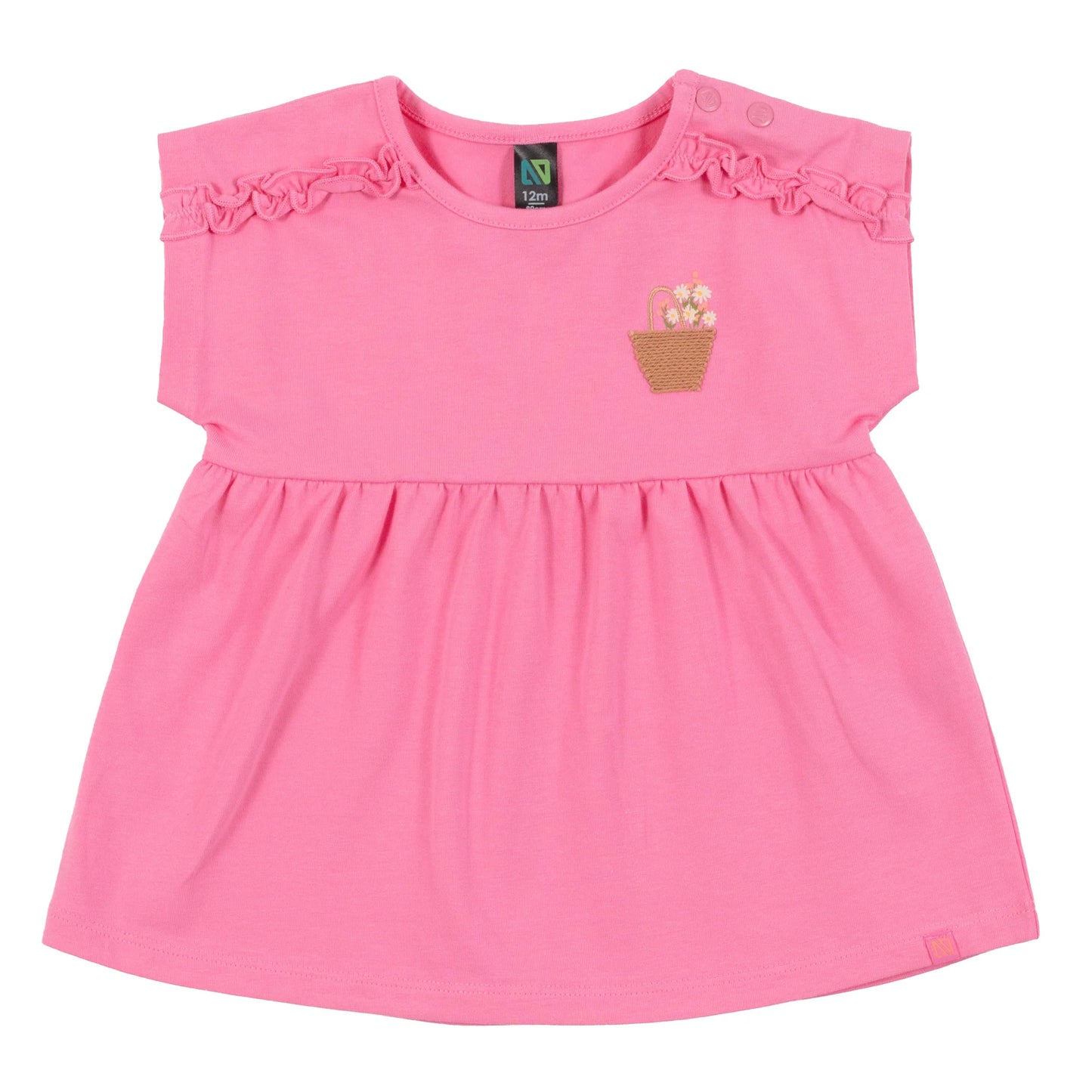 Nano - Small Flower 2pc Short Set - Pink