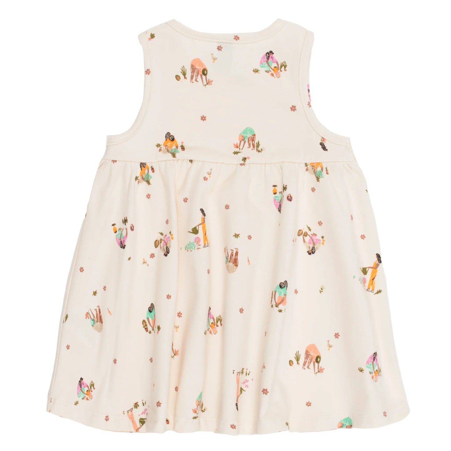 Nano - Small Flower 2pc Tunic Set - Ivory
