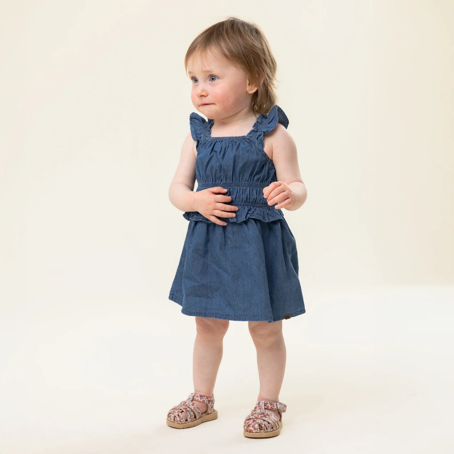 Nano - Surf The Wave Dress - Denim