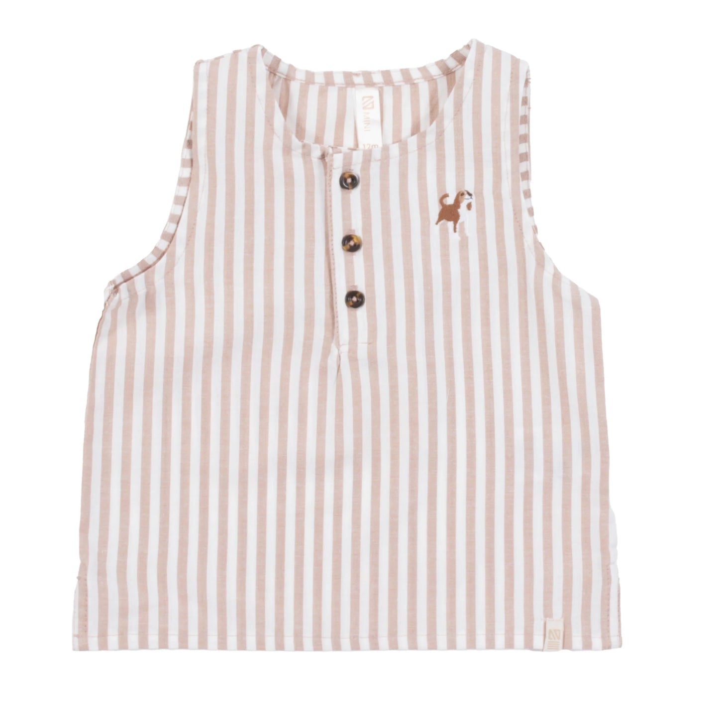 Nano - Smile Short Set - Beige