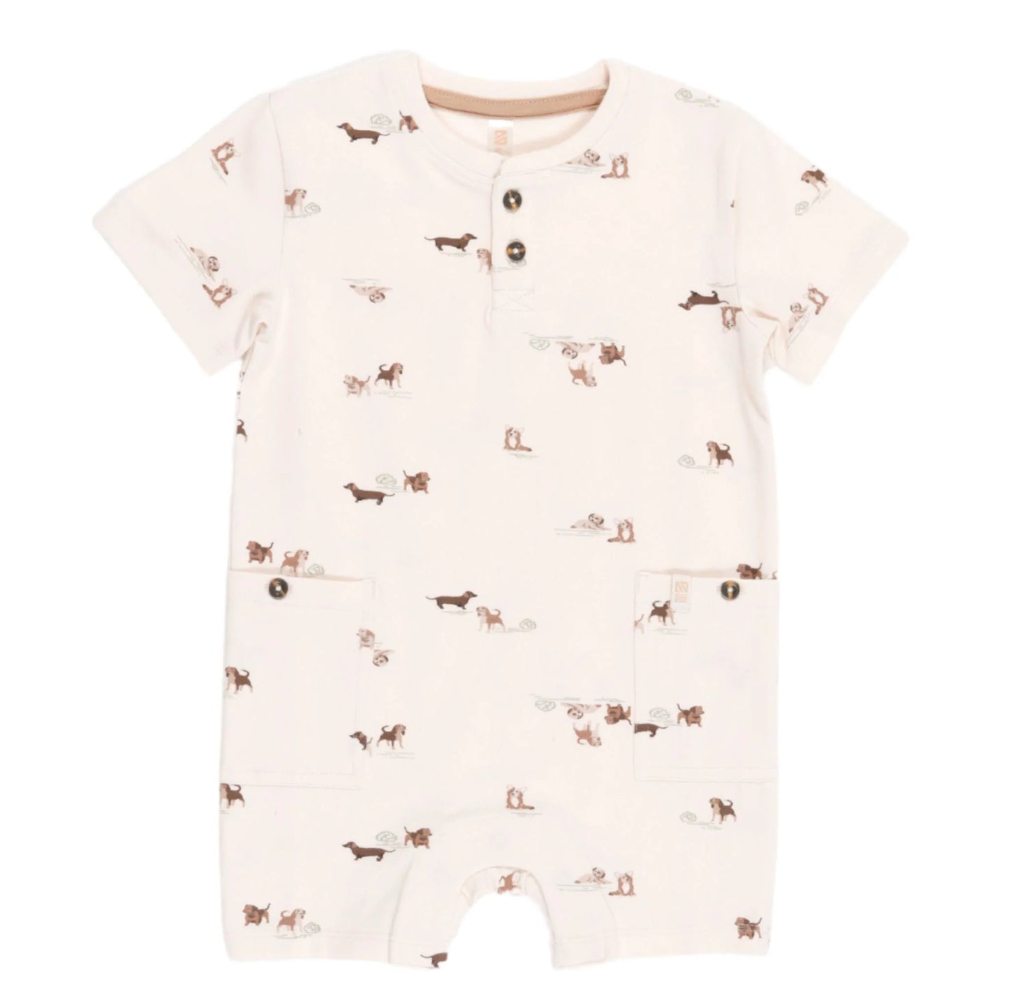 Nano - Smile Romper - Ivory