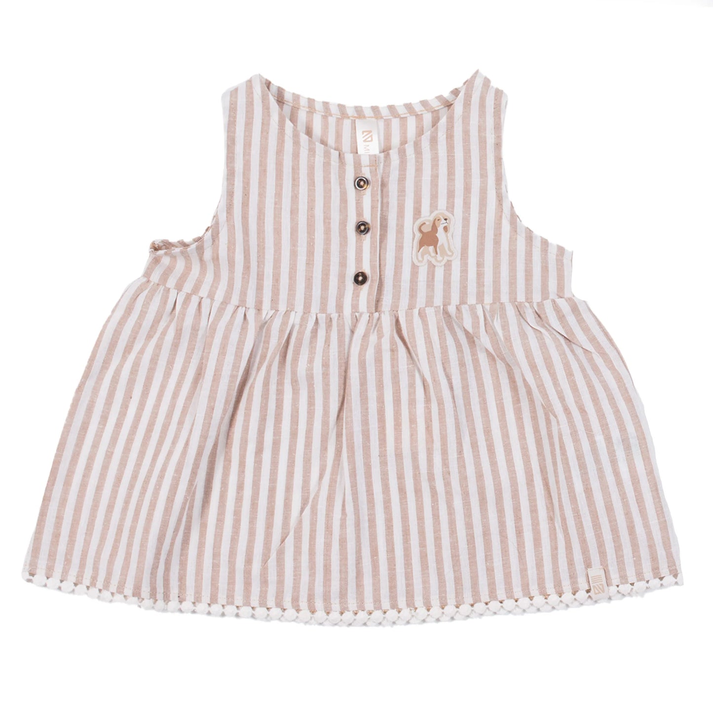 Nano - Too Beautiful Short Set - Beige