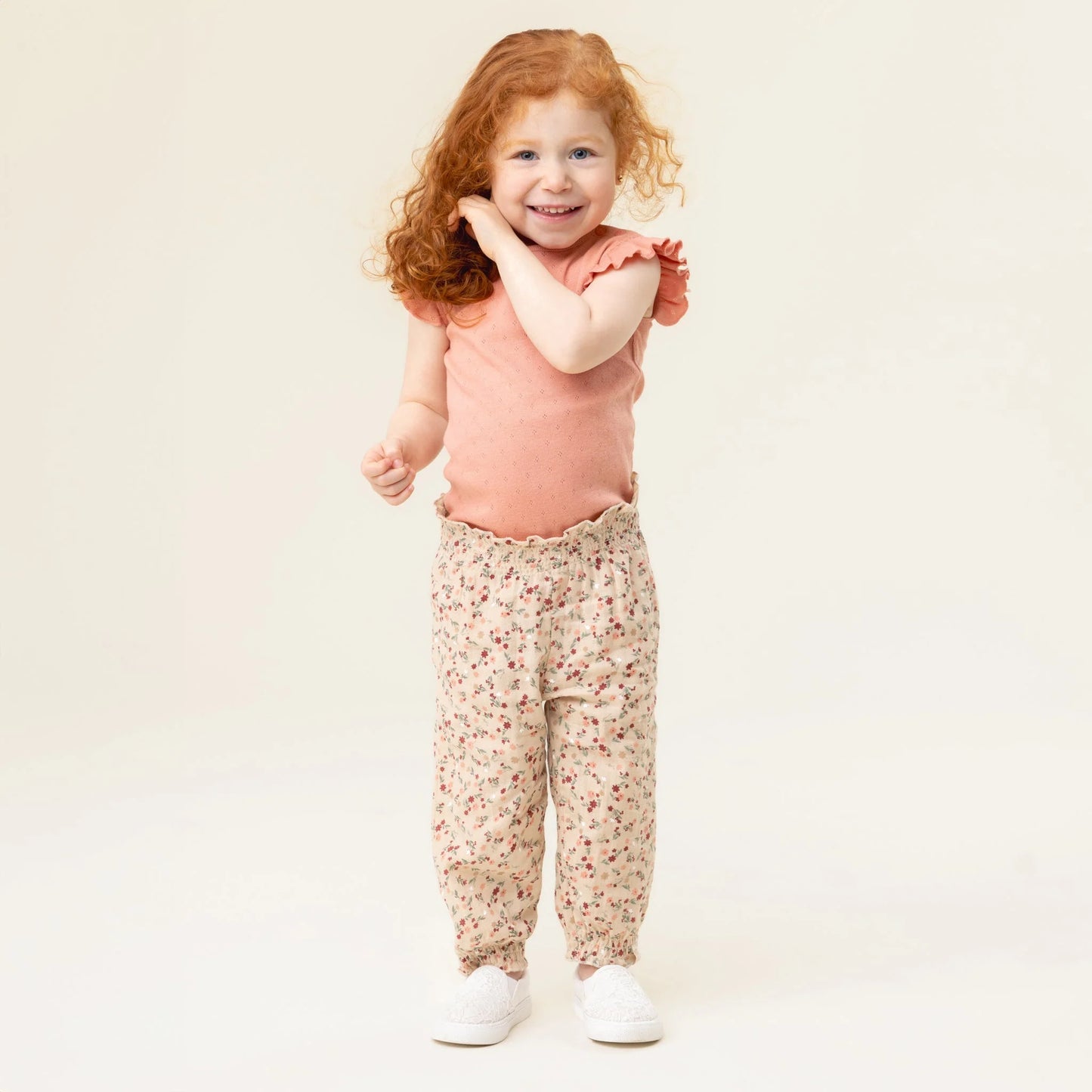 Nano - Too Beautiful Chiffon Pants - Beige