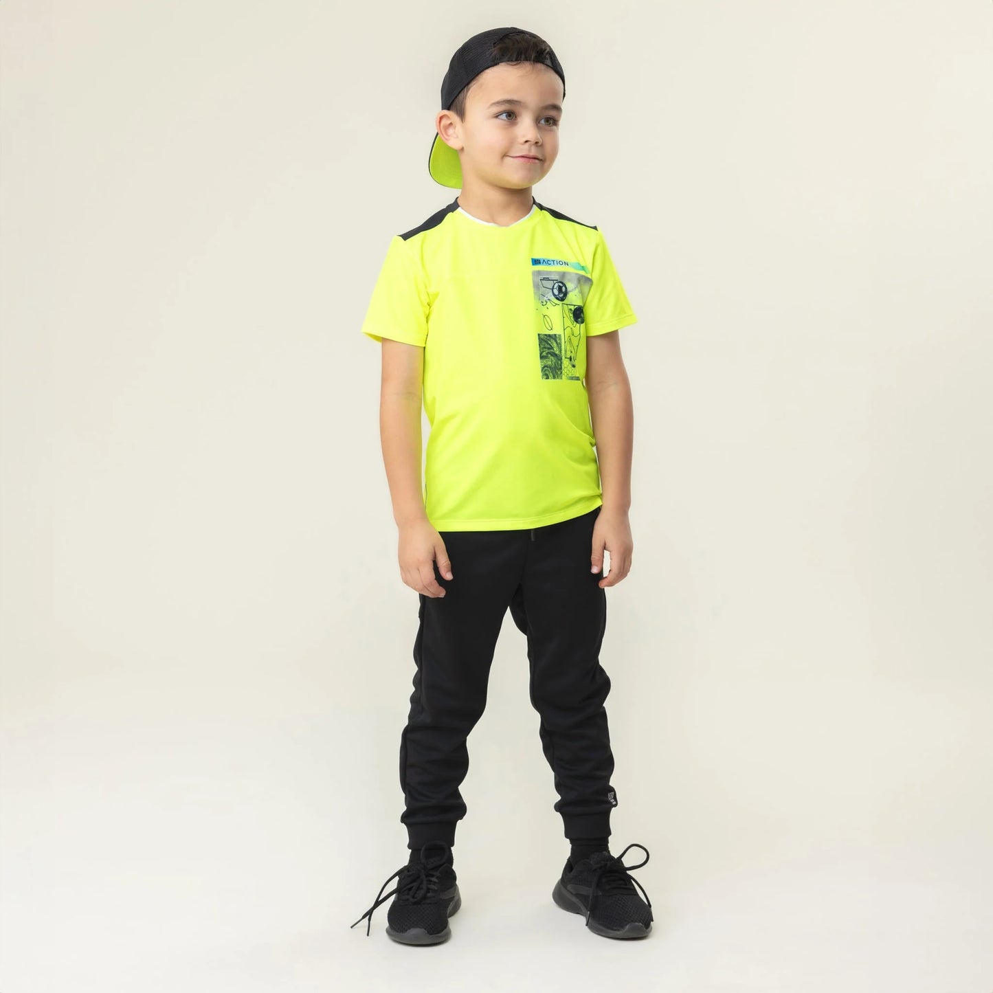 Nano - Galactic Sports Athletic T-shirt - Lime