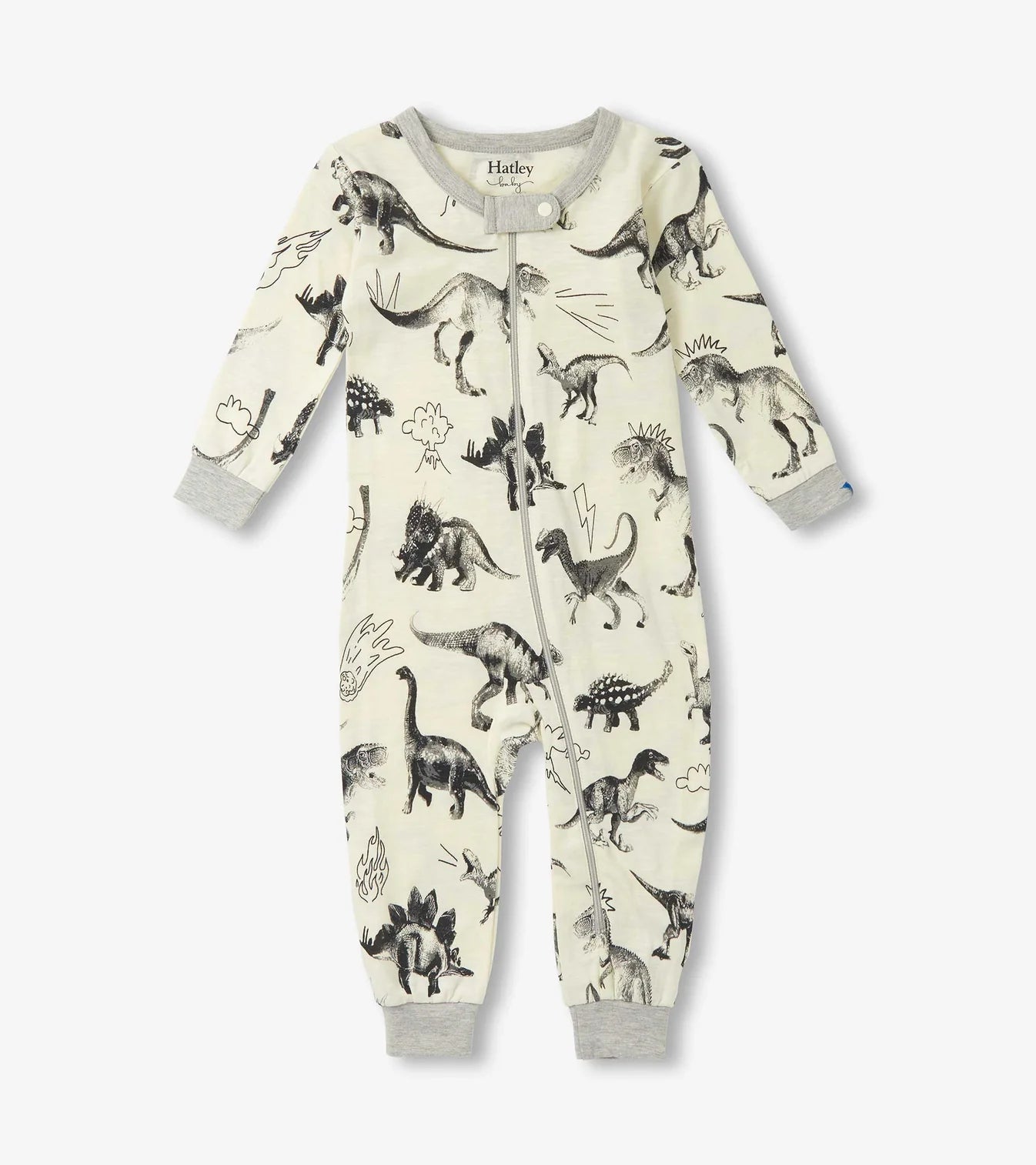 Hatley - Cotton Sleeper - Dino Extinction