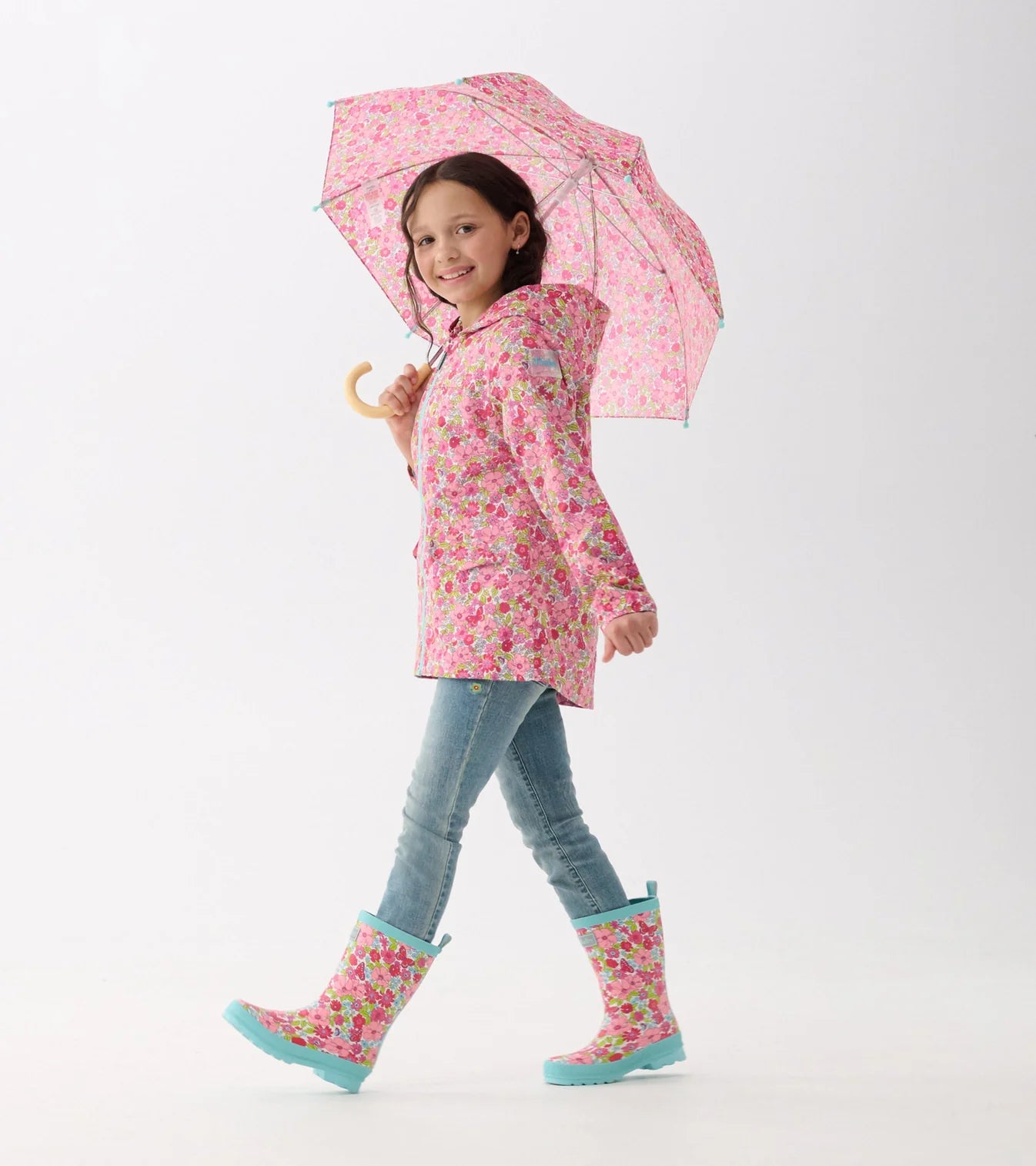 Hatley - Umbrella - Groovy Flowers