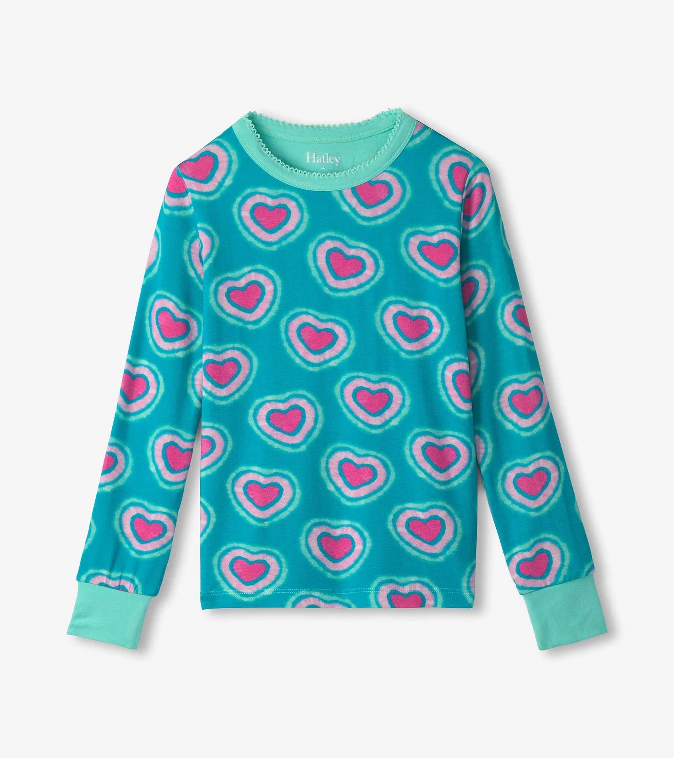 Hatley - Bamboo Pajamas - Glowing Hearts