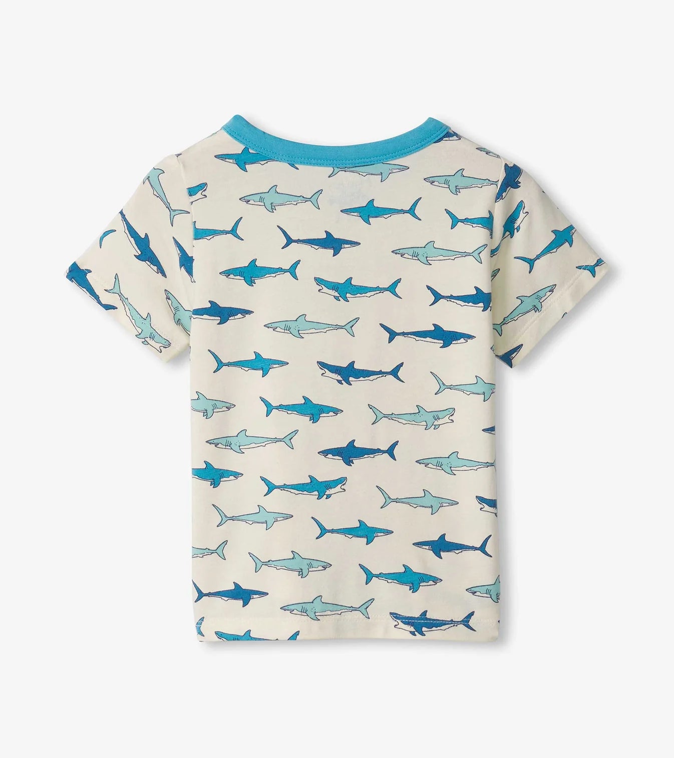 Hatley - Bamboo Henley Tee - Hungry Sharks