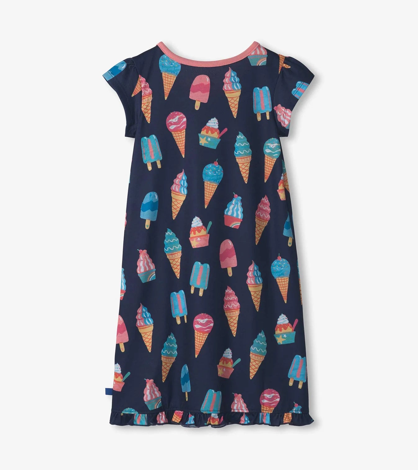 Hatley - Ruffle Hem Night Dress - Ice Cream Treats