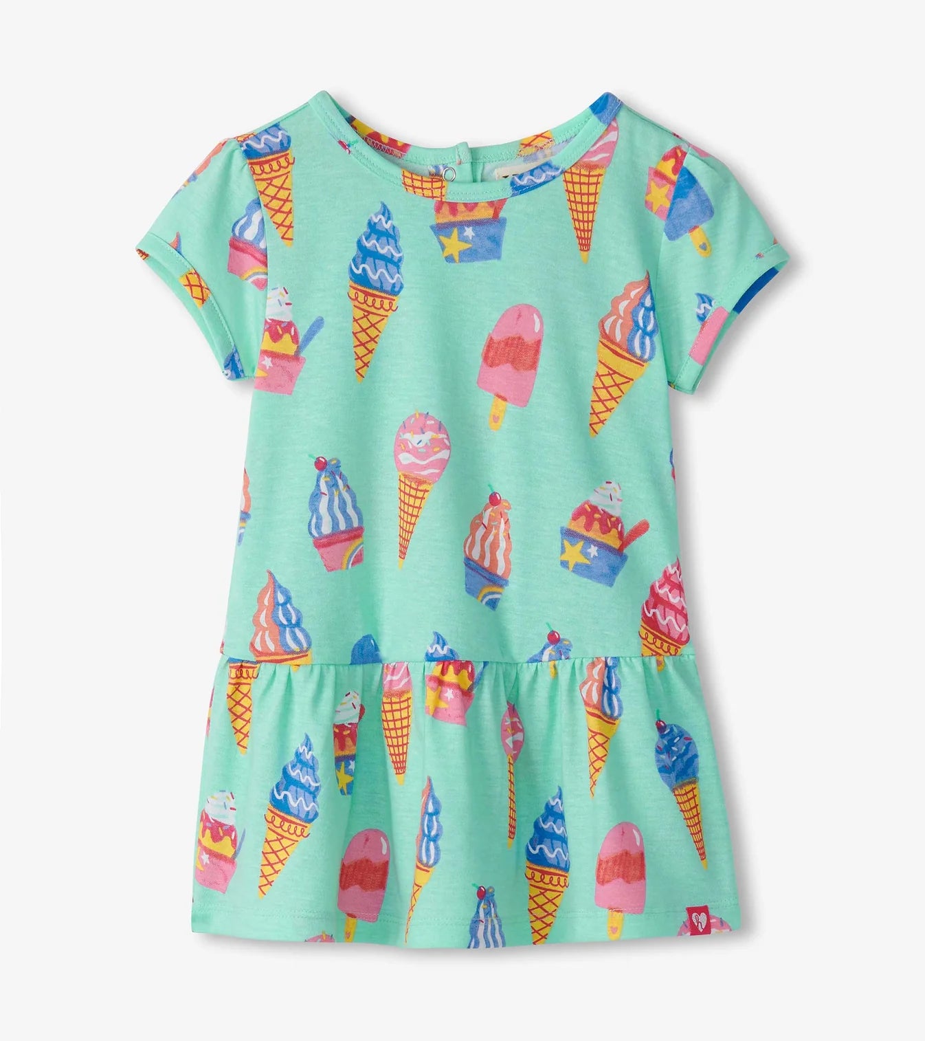 Hatley - Gathered Dress - Ice Cream Treats