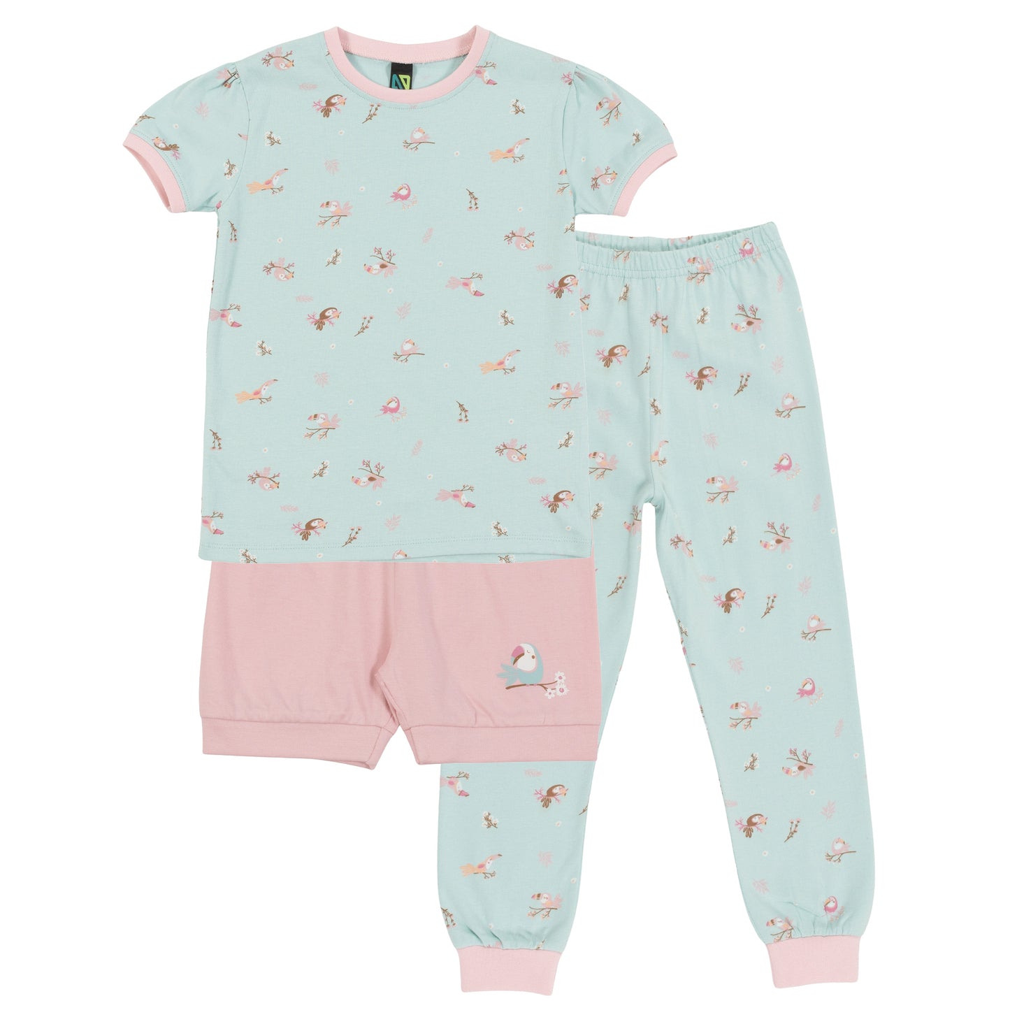 Nano - 3pc Pyjama Set - Turquoise