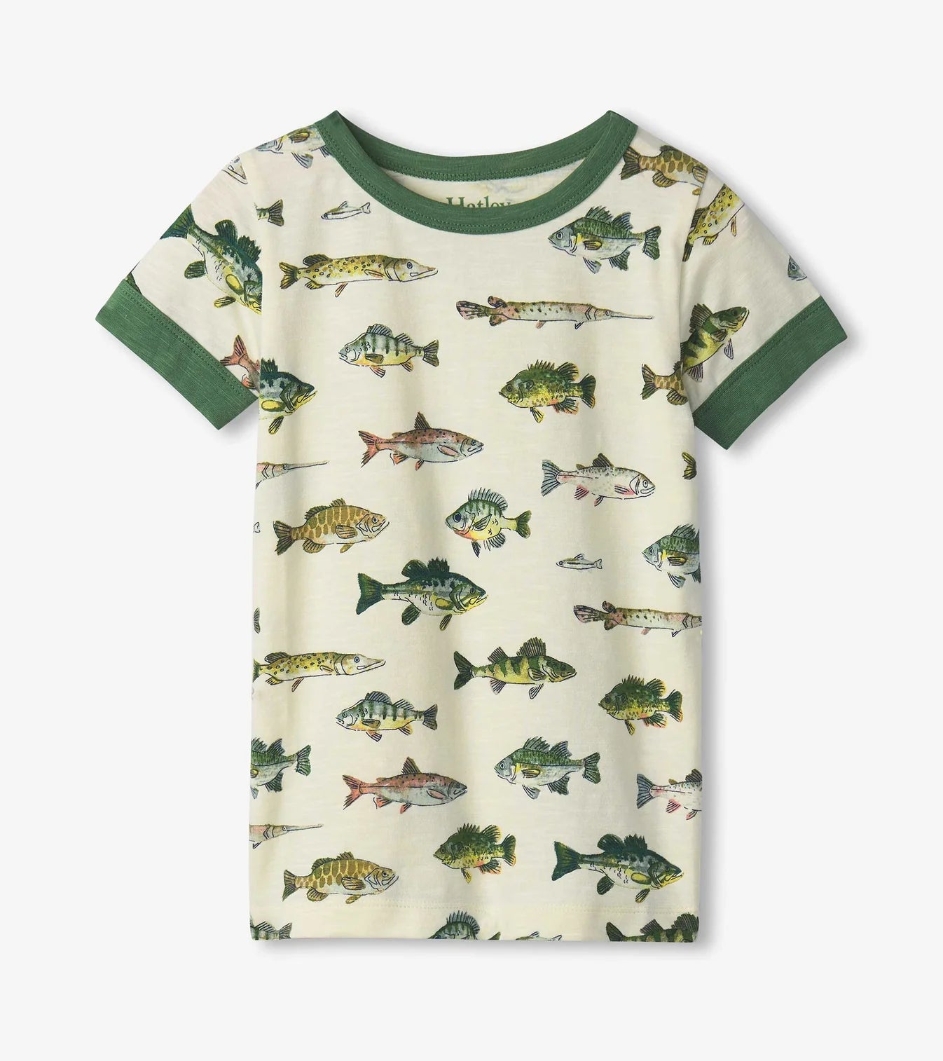 Hatley - Cotton Short Pajamas - Real Fish