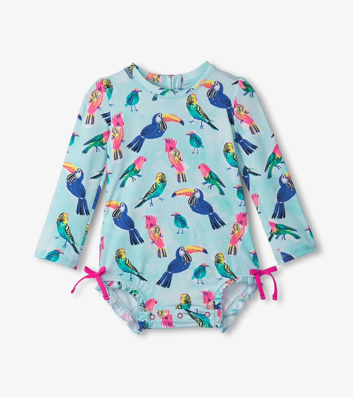 Hatley - Rashguard Swimsuit - Tropical Birds