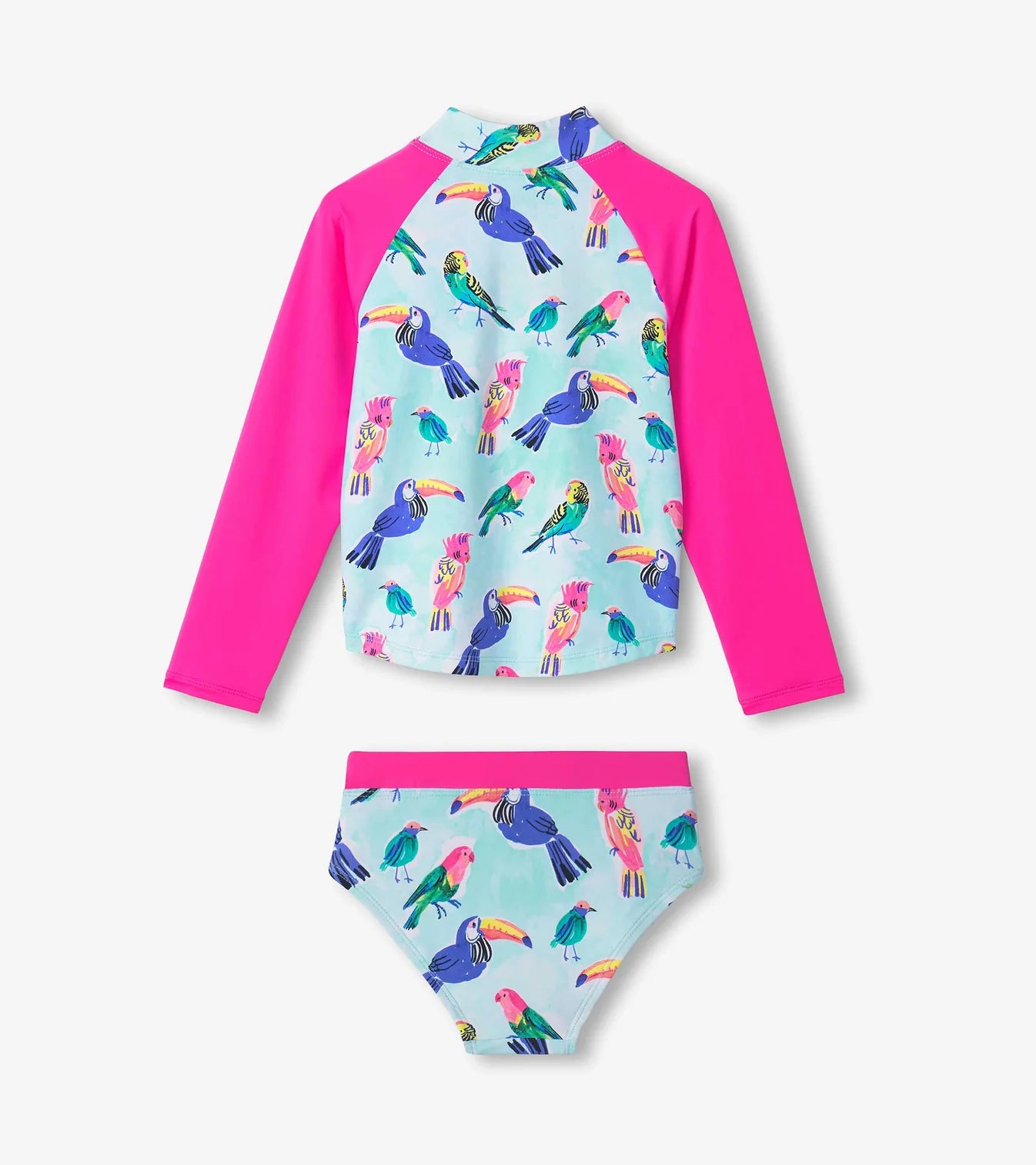 Hatley - Rashguard Swimsuit - Tropical Birds