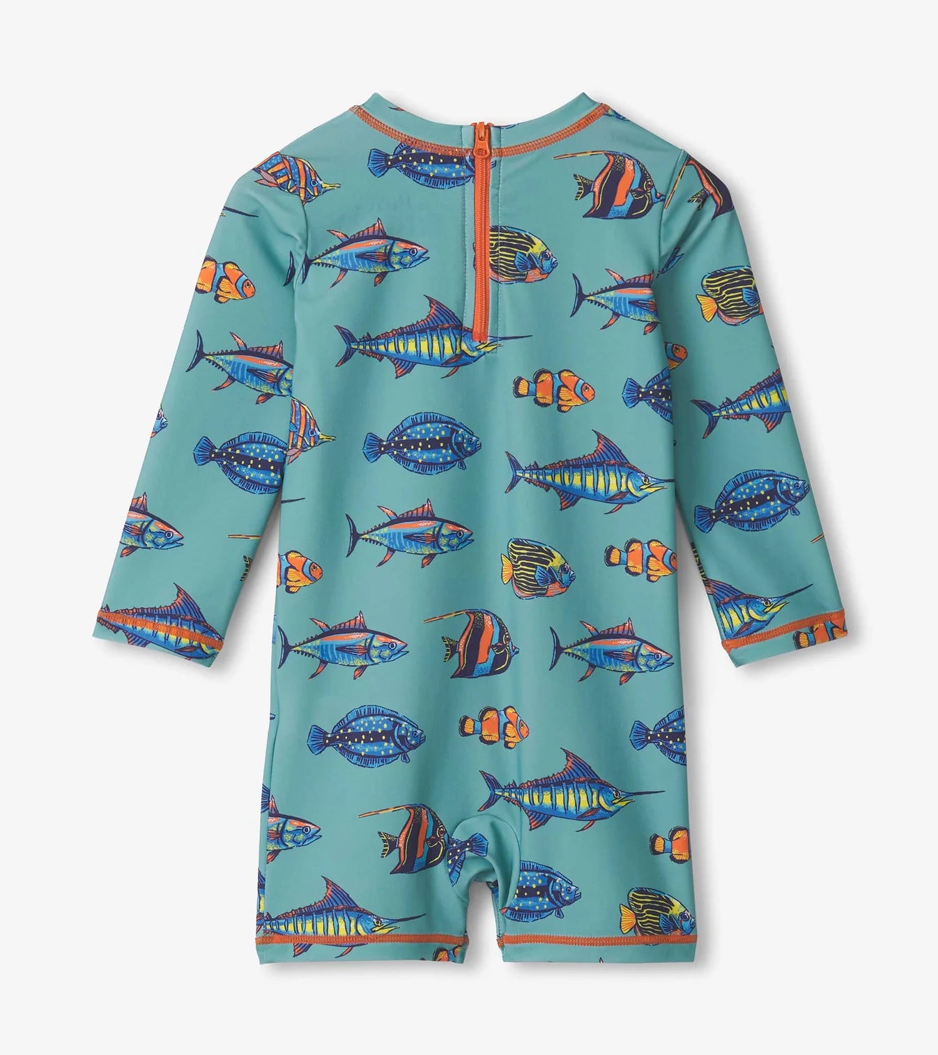 Hatley - Rashguard Swimsuit - Tropical Fish