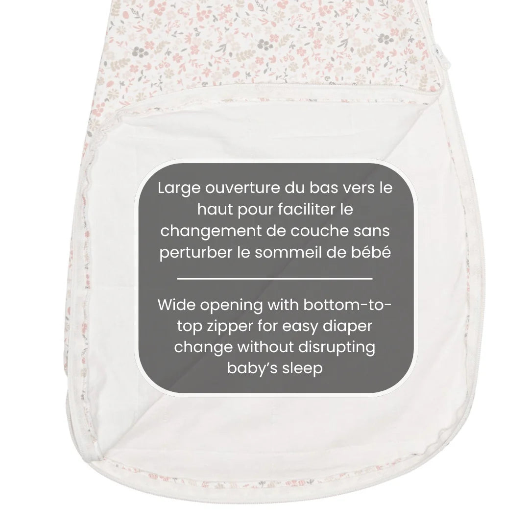 Perlimpinpin - Quilted Bamboo Sleep Sack 1.0 Tog -Meadow