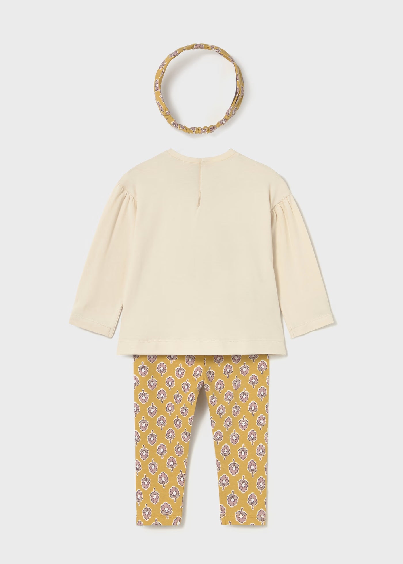 Mayoral - 2 pce Legging Set with Headband - Honey