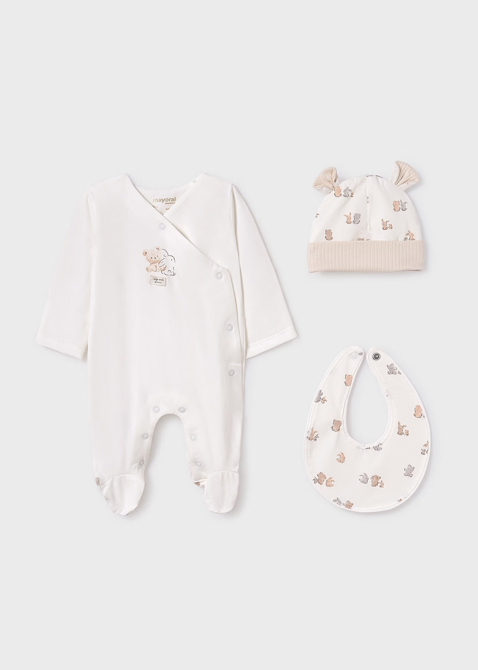 Mayoral - 3 pce Gift Set - Natural