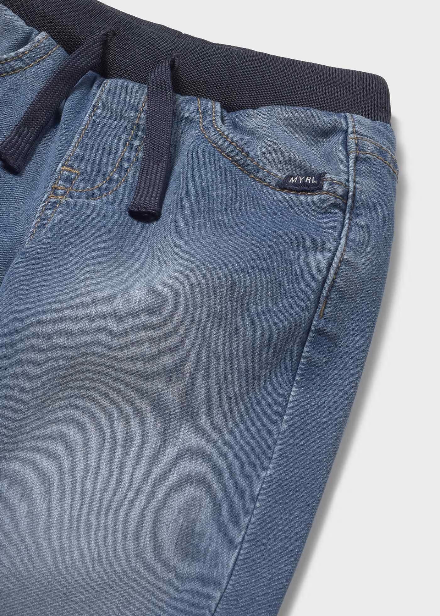 Mayoral - Soft Denim Jogger Pant - Medium