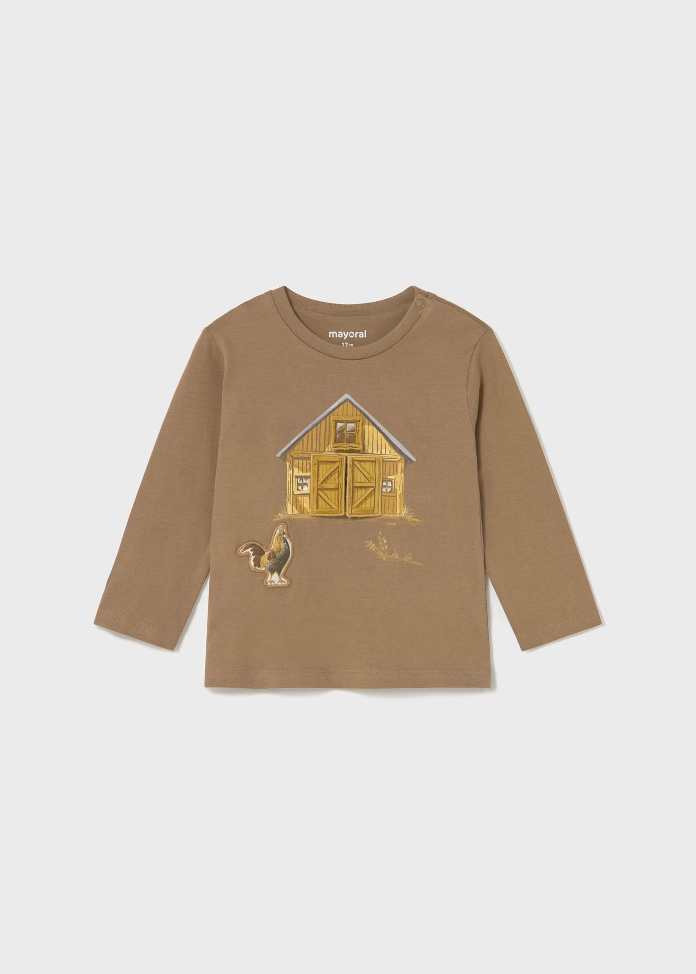 Mayoral - Long Sleeve Tshirt - Caramel