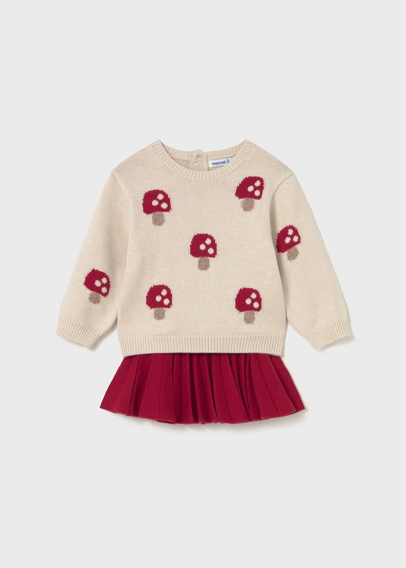 Mayoral - 2 pce Skirt Set - Red