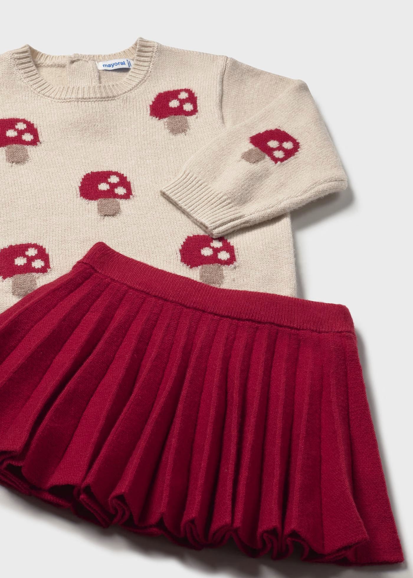 Mayoral - 2 pce Skirt Set - Red