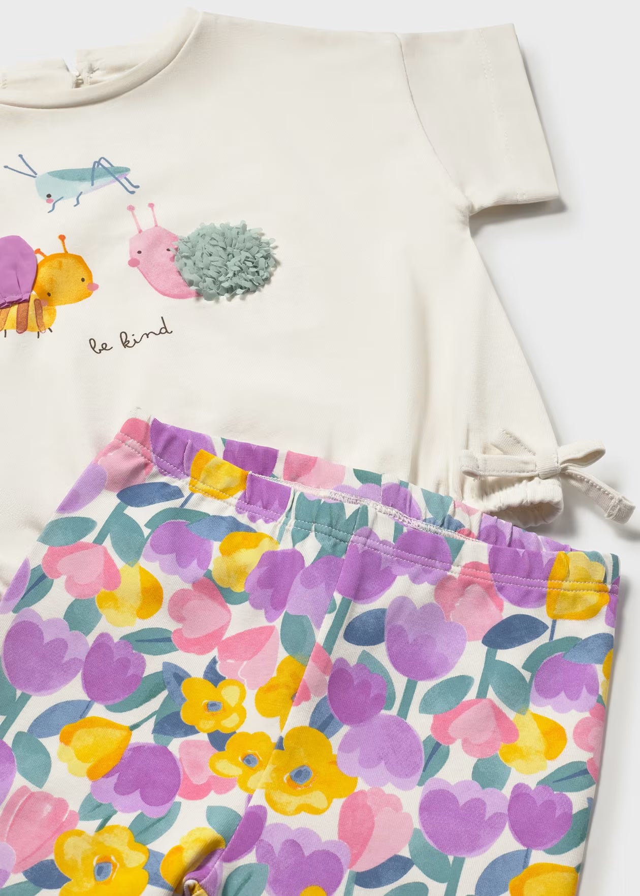 Mayoral - 2 pc Legging Set - Lilac