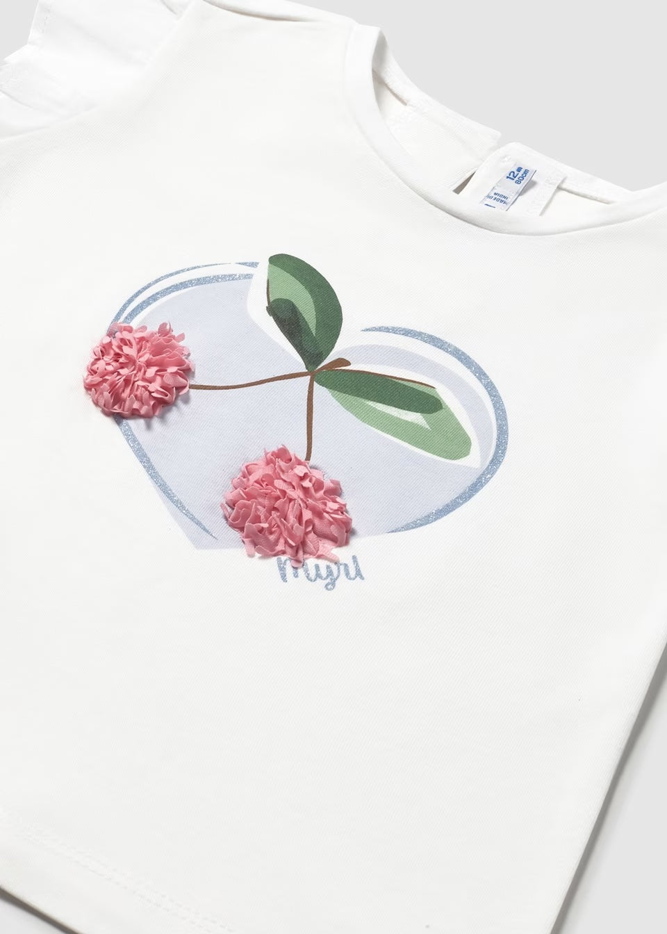 Mayoral - Cotton T-Shirt - Cherries