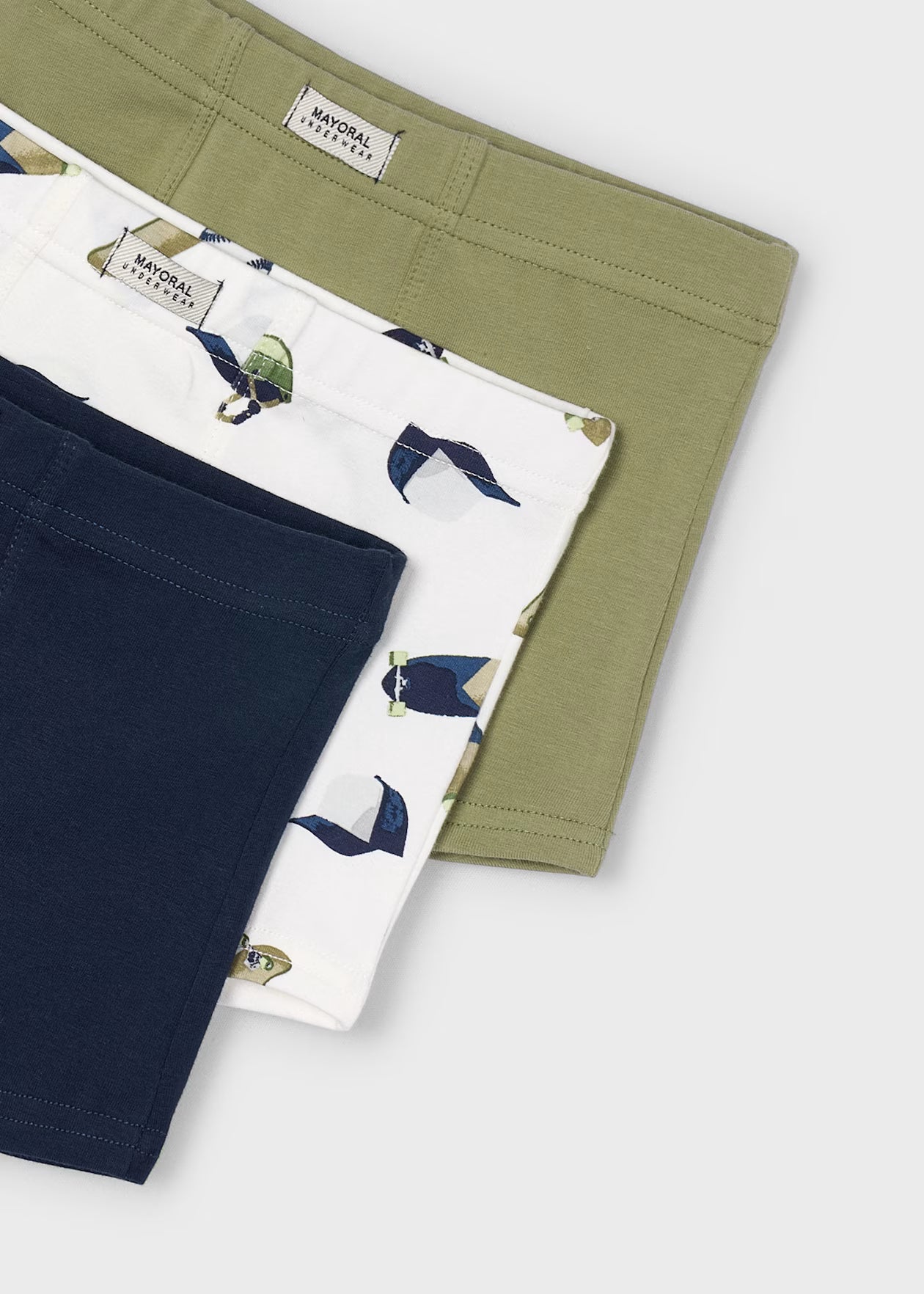 Mayoral - 3-Pack Boxers - Pistachio