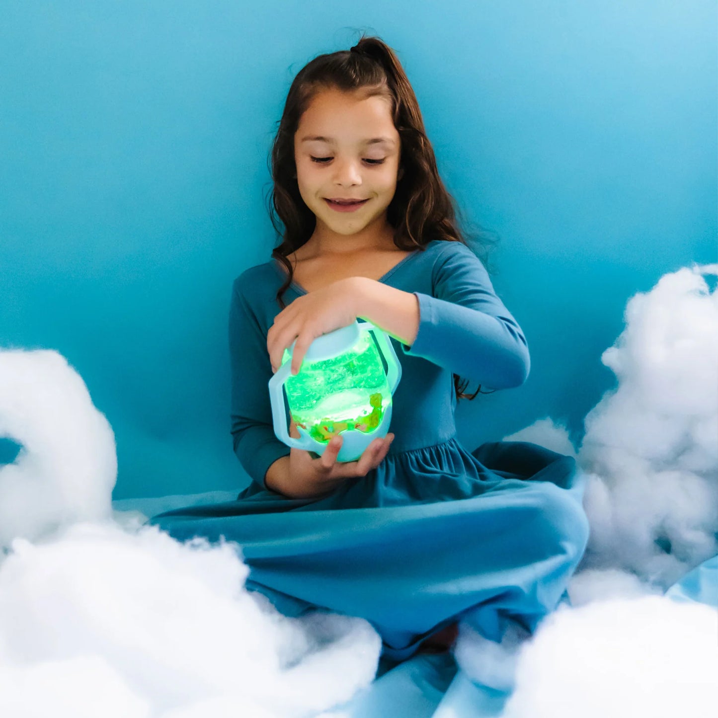Glo Pals - Sensory Play Jar - Light Blue