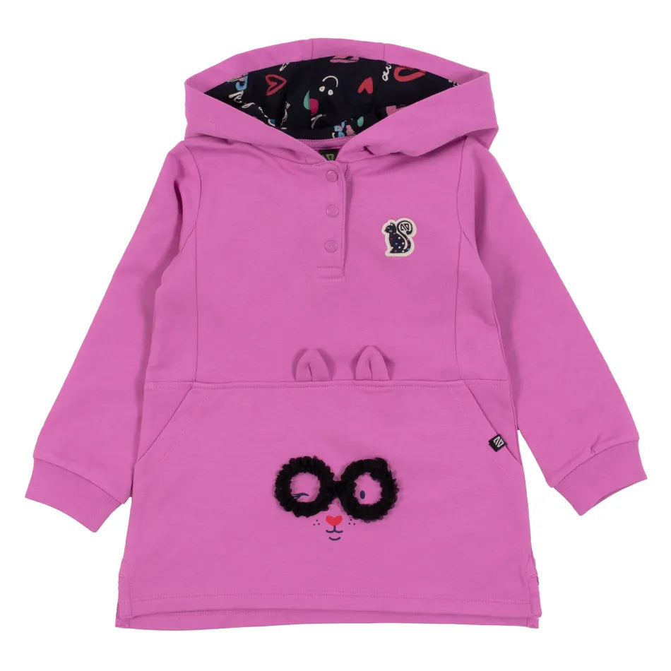 Nano - Fun - Hooded Tunic - Purple
