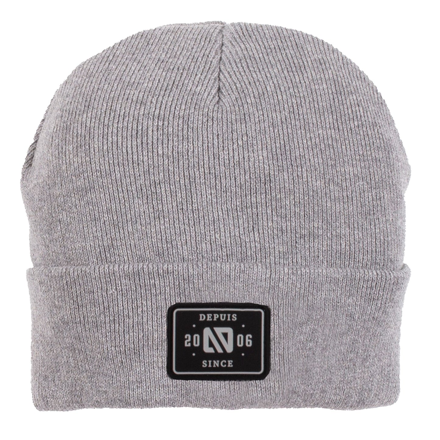 Nano - Knitted Hat - Grey Molted