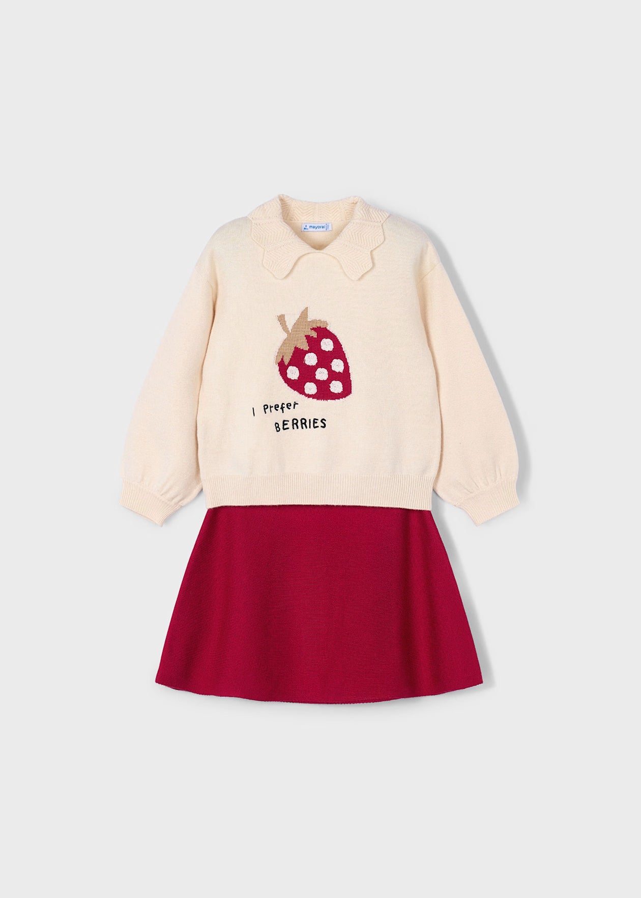 Mayoral - 2 pce Skirt Set - Red