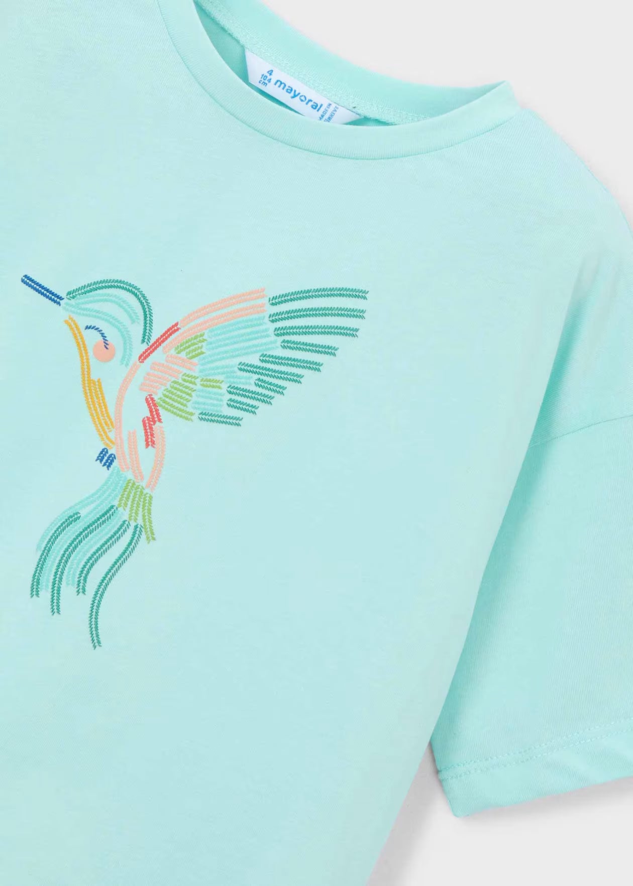 Mayoral - Drop Shoulder T-shirt - Anise