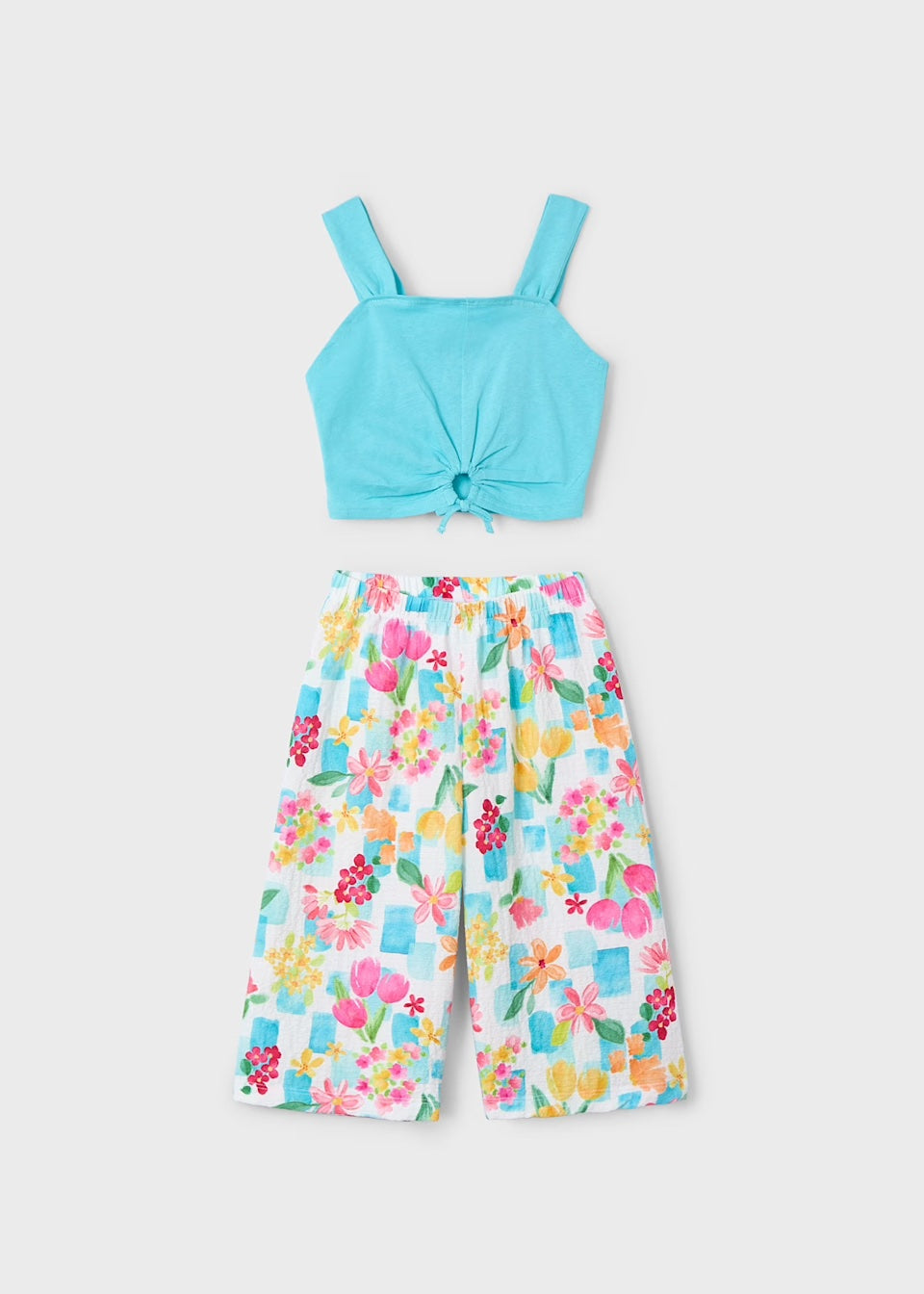 Mayoral - Printed Pants & Top Set - Agate
