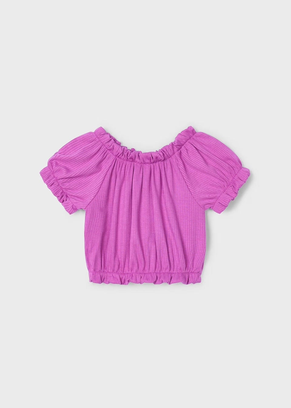 Mayoral - Ribbed Shirt - Orchid