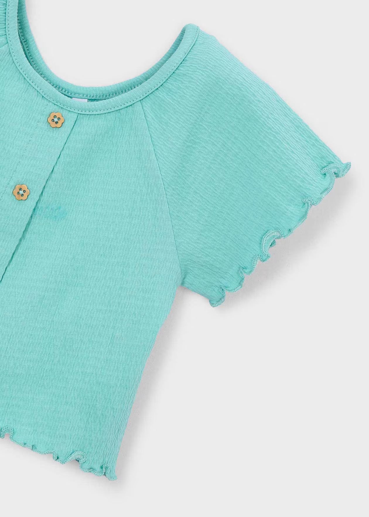 Mayoral - Ruffled T-Shirt - Oasis