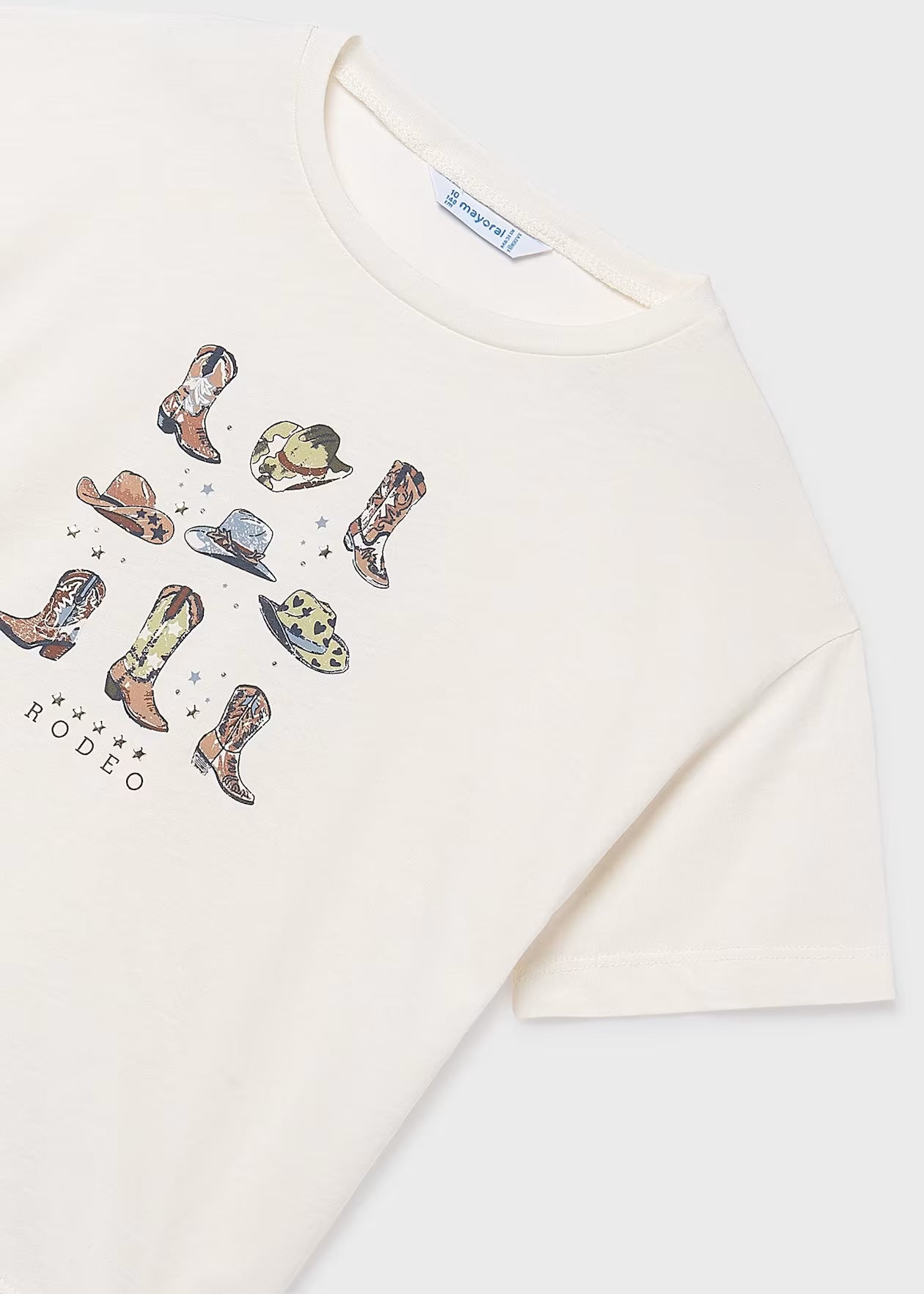 Mayoral - Printed T-shirt - Bone