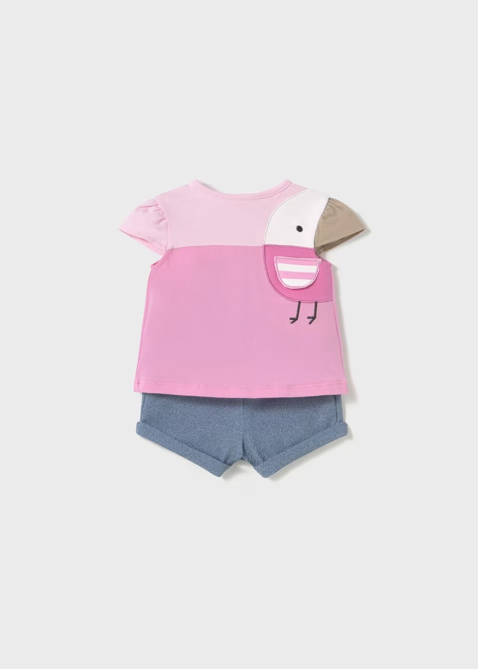 Mayoral - Cotton Short Set - Pink